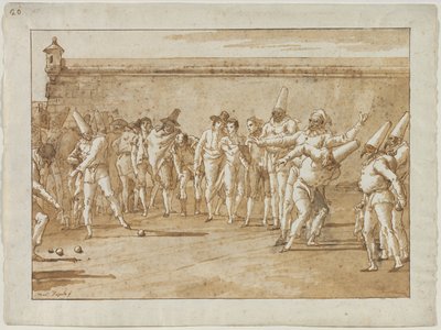 The Game of Bowls by Giovanni Domenico Tiepolo