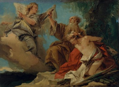 The Sacrifice of Isaac by Giovanni Domenico Tiepolo