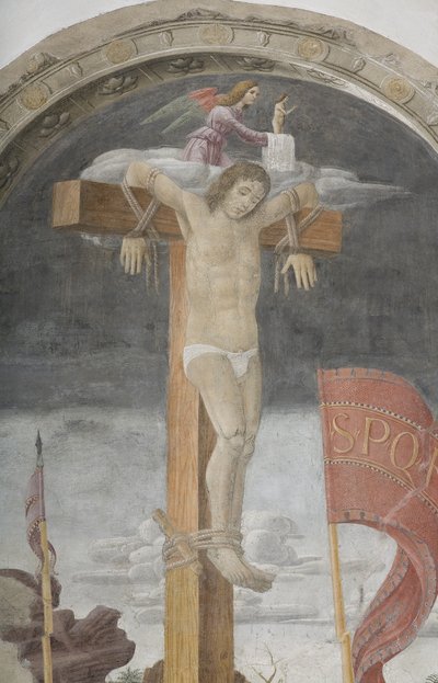Crucifixion by Giovanni Donato Montorfano