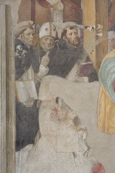 Crucifixion, 1495 (detail) by Giovanni Donato Montorfano