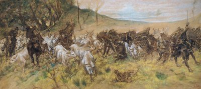 Fatal Encounter by Giovanni Fattori