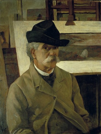Self-portrait by Giovanni Fattori