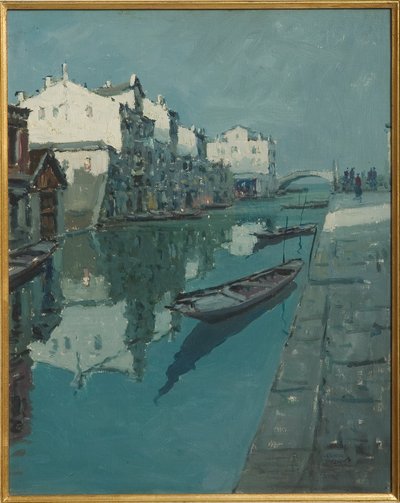 Canal in Venice by Giovanni Forghieri