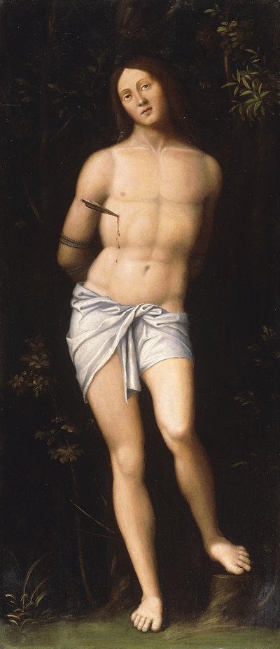 Saint Sebastian by Giovanni Francesco Caroto