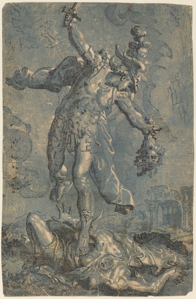 Perseus by Giovanni Gallo after Marco Pino