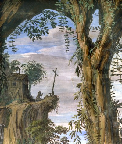 Friar Praying by Giovanni Ghisolfi