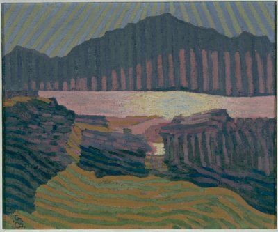 View of Capolago, c. 1907 by Giovanni Giacometti