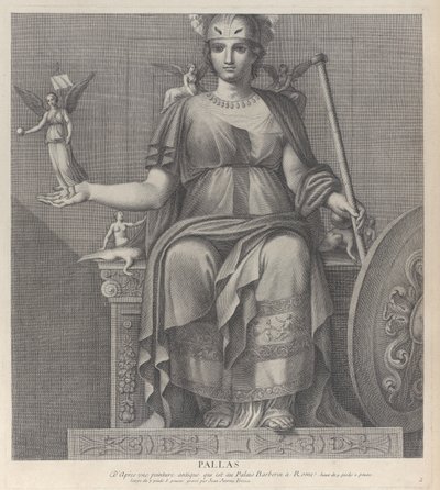 Pallas by Giovanni Girolamo Frezza