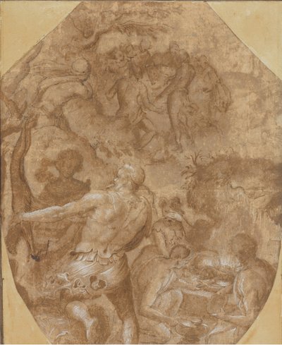 The Discovery of Glass, ca. 1570-72 by Giovanni Maria Butteri