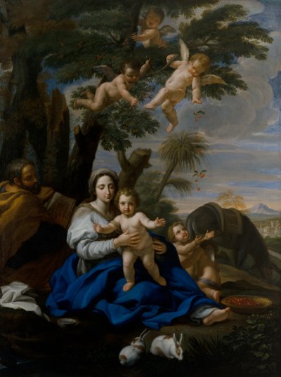 The Rest on the Flight by Giovanni Maria Morandi