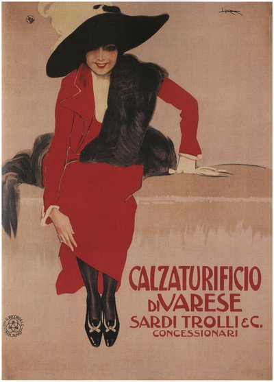 Sardi Trolli Shoes, 1897 by Giovanni Mataloni