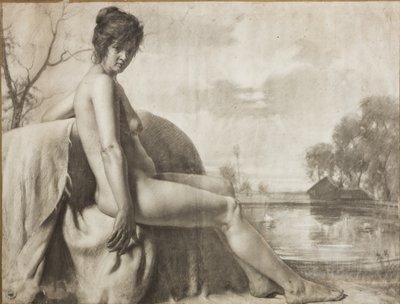 Female Nude by Giovanni Muzzioli