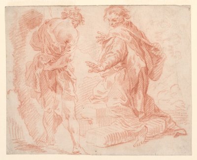 Standing and Kneeling Figures by Giovanni Paolo Panini