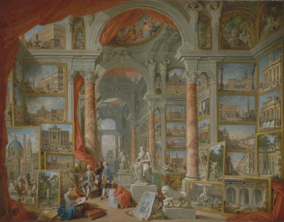 Modern Rome by Giovanni Paolo Pannini