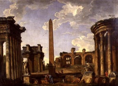 Roman Capriccio by Giovanni Paolo Pannini