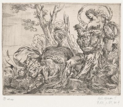 Hercules Killing the Centaur Nessus by Giovanni Pietro Possenti