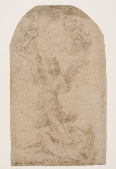 The Archangel Michael Vanquishing the Devil by Giovanni Segala