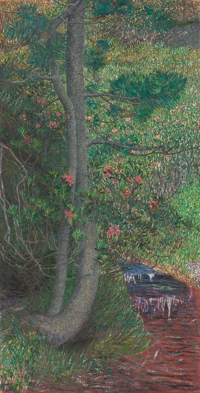 Pine Tree by Giovanni Segantini