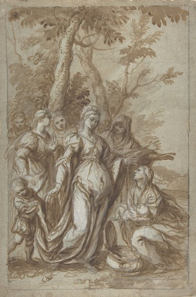 The Finding of Moses, ca. 1671 by Giovanni Stefano Danedi