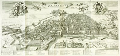 View of Turin, 1672 by Giovanni Tommaso Borgonio
