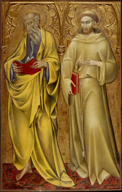 Saints Matthew and Francis, ca. 1435 by Giovanni di Paolo