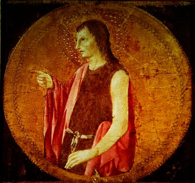 St. John by Giovanni di Paolo di Grazia
