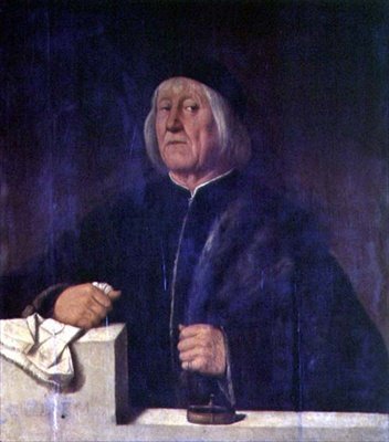Portrait of Theophile Folengo by Girolamo Romanino