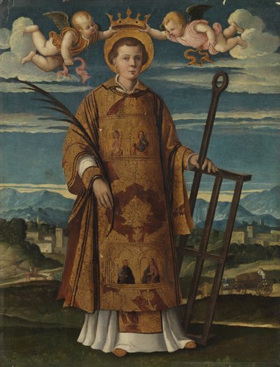 Saint Lawrence by Girolamo da Santacroce