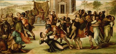 Rape of the Sabines, c.1520 by Girolamo del Pacchia