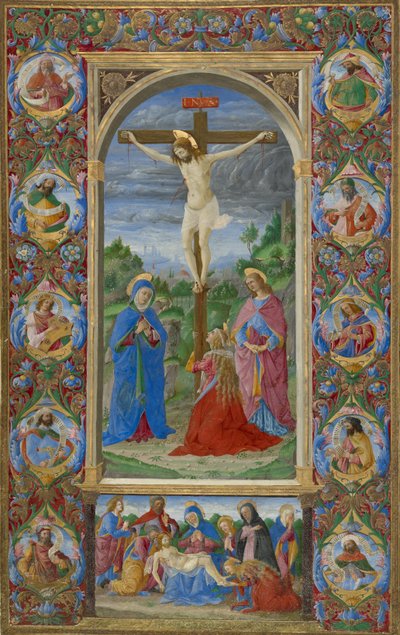 Leaf from the Missal of Innocent VIII by Giuliano Amadei