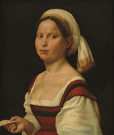 Portrait of a Young Woman by Giuliano Bugiardini