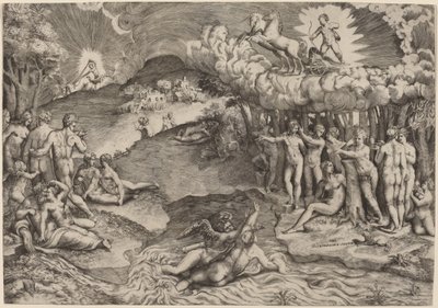 The Triumph of Love by Giulio Bonasone