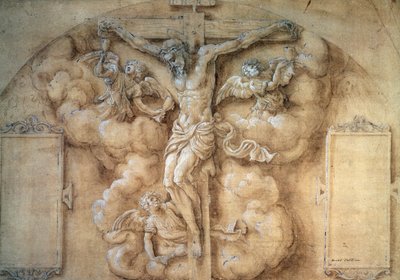The Crucifixion, 1547 by Giulio Campi