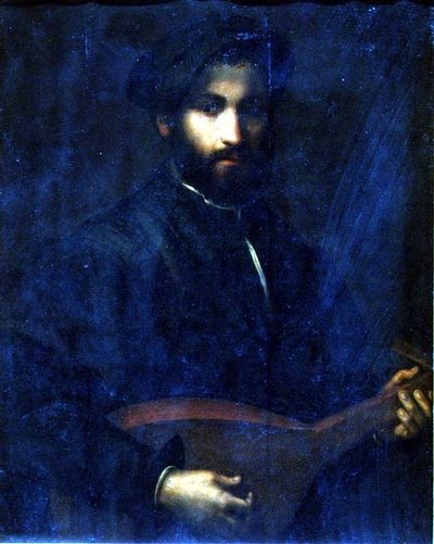 The Guitar Player by Giulio Campi