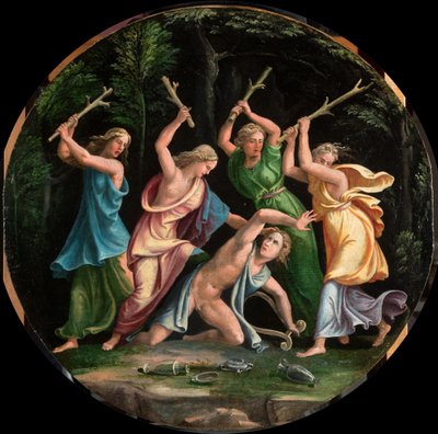 Death of Orpheus by Giulio Romano