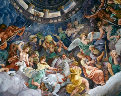 Gods of Olympus by Giulio Romano