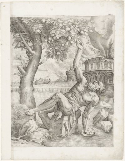 Tantalus by Giulio Sanuto