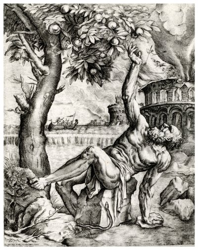 Tantalus by Giulio Sanuto