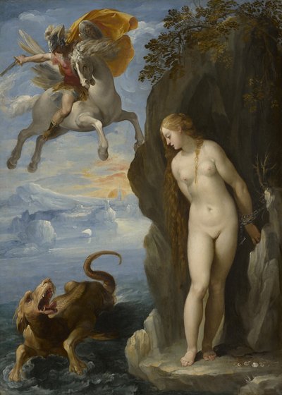 Perseus Rescuing Andromeda by Giuseppe Cesari
