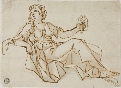 Allegorical Figure of Temperance by Giuseppe Antonio Caccioli