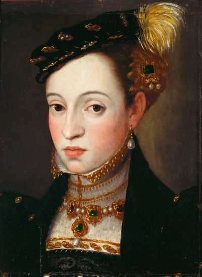 Archduchess Magdalena of Austria by Giuseppe Arcimboldo