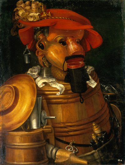 The Waiter by Giuseppe Arcimboldo