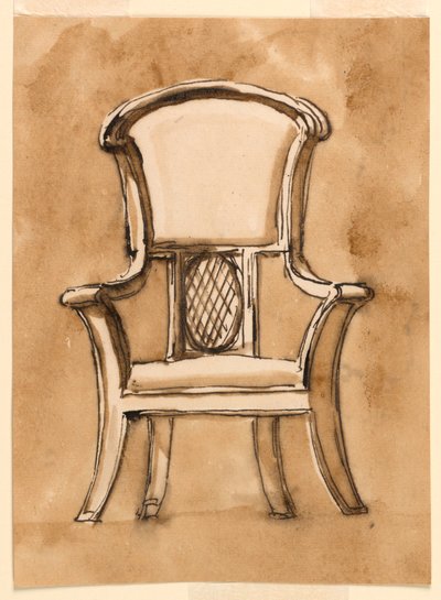 Armchair by Giuseppe Barberi