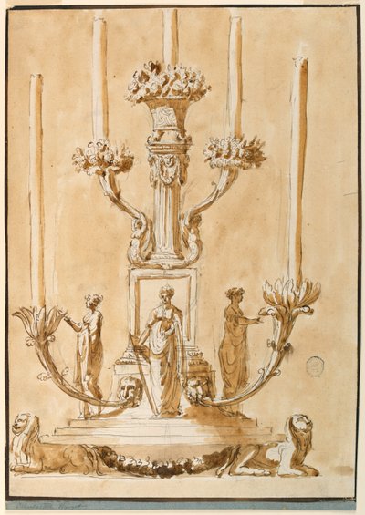 Candlestick by Giuseppe Barberi