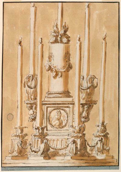 Candlestick by Giuseppe Barberi
