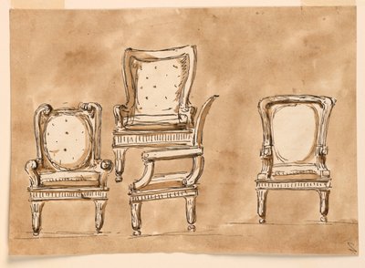 Chairs by Giuseppe Barberi