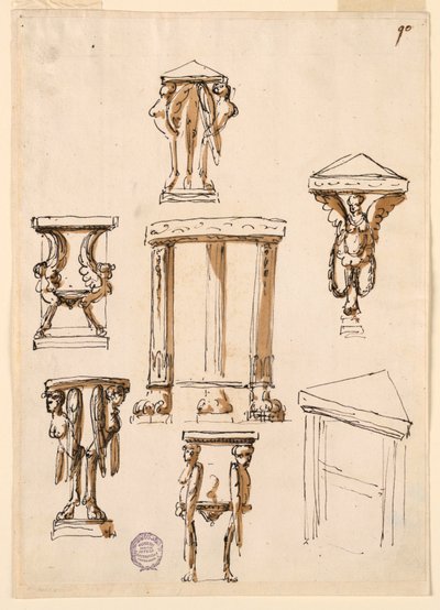 Console Tables by Giuseppe Barberi