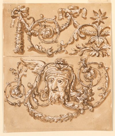 Decoration of a Frieze by Giuseppe Barberi