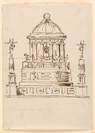 Design for a Monument by Giuseppe Barberi
