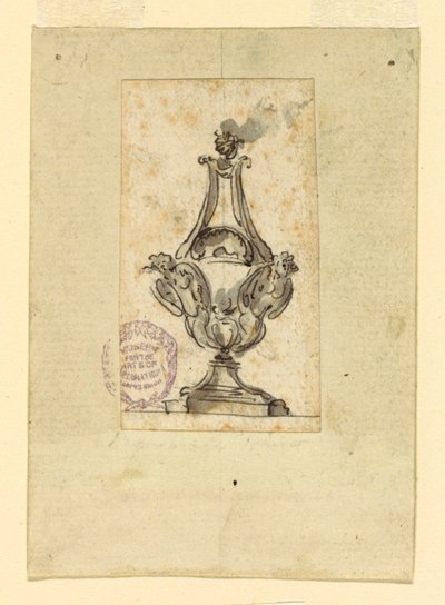 Project for a Lamp by Giuseppe Barberi